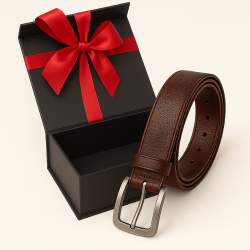 Premium Leather Belt – Classic Gift Edition